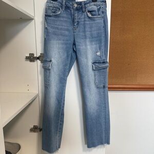 Flying Monkey - Cargo High-Waisted Jeans Jeans